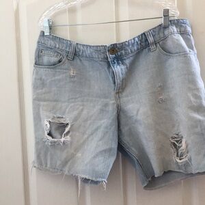 Juniors Mossimo distressed shorts (17)